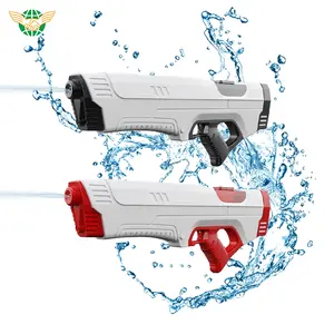Hot Selling Kids Elektrische Waterpistool Krachtige Automatische Spuiten Tot 32Ft Super Soaker Best Verkopende Speelgoedpistolen