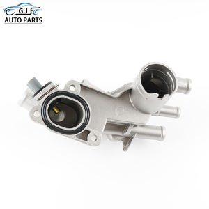 032121111BG Coque <span class=keywords><strong>de</strong></span> thermostat en aluminium pour <span class=keywords><strong>VW</strong></span> Beetle Bora Golf A2 Fabia Polo 1.4, coque <span class=keywords><strong>de</strong></span> <span class=keywords><strong>liquide</strong></span> <span class=keywords><strong>de</strong></span> <span class=keywords><strong>refroidissement</strong></span> - Product Image 4
