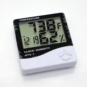 2023 Multifunctionele Hygrograph Intelligente Indoor Huishoudelijke Digitale Display Thermometer HTC-1