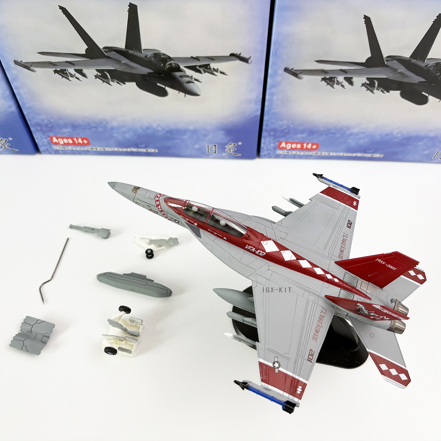 Modello intercambiabile Sidewinder 1/100F-18