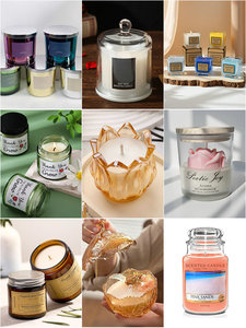 Multi Style Transparent Glass Cup <strong>Ice</strong> Cream Design Scented <strong>Candles</strong> for Party Decoration - Product Image 6
