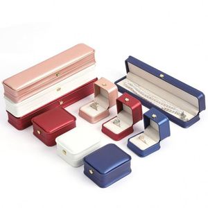 High Quality Jewelry Box Festival Gift Package Box Ring Necklace Storage Organizer Box - Product Image 3
