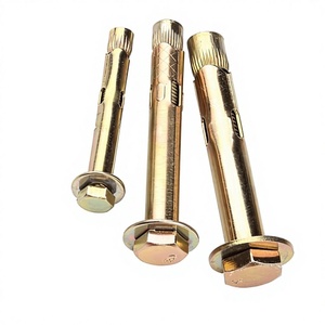 Vis d'expansion hexagonale extérieure monobloc haute résistance à tête fraisée, galvanisée au zinc, classe 8, norme nationale - Product Image 4