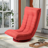 Fauteuils modernes inclinables et pivotants pour le sol, pour la méditation et le gaming