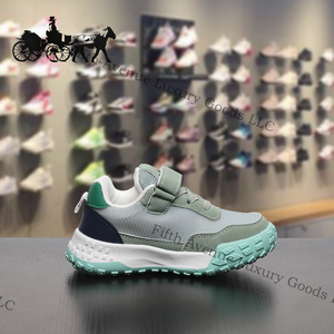 Children's Summer Mesh Breathable Comfortable <b>Trainers</b> Baby Hiking Shoes with Velcro Fastening Ultra-Light for Boys Girls - Product Image 5