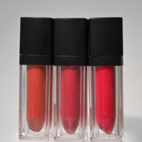 Rouge à lèvres liquide mat OEM, étiquette privée, teinte à lèvres modulable, logo personnalisé, longue tenue, haute pigmentation, cosmétiques à étiquette privée