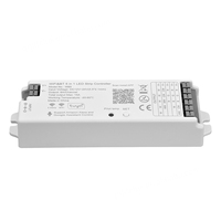 Contrôleur LED intelligent Grilight WB5 5 canaux, portée 30M, WiFi/BT, RGB/RGBW/CCT, DC12V/24V, sortie 15A, charge maximale 360W, compatible App/Alexa/Google
