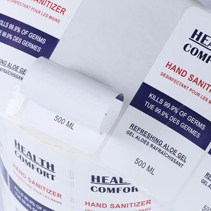 Tùy Chỉnh Riêng Logo Vinyl Sản Phẩm Giấy Không Thấm Nước Sticker Cuộn Bán Buôn In Bao Bì Thực Phẩm Privete Nhãn Cho Jar Chai - Product Image 2