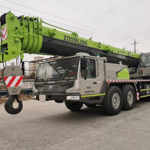 Used Zoomlion 80 Ton Truck <b>Crane</b>, complete engine assembly and hydraulic parts, durable industrial heavy lifting equipment - Product Image 1