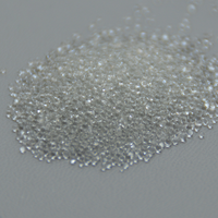 Billes de verre rétroréfléchissantes de haute qualité pour marquage routier, billes de verre réfléchissantes pour marquage routier par temps de pluie et de nuit