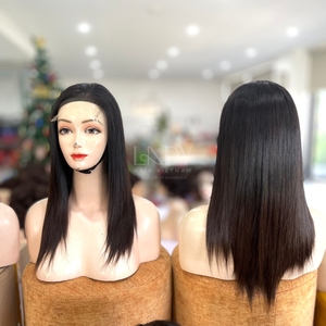 Pelucas Hermosas de la Más Alta Calidad, Cabello Humano Real 100% Vietnamita, Liso, Color Personalizable, Peluca con Cierre 2025 - Product Image 2
