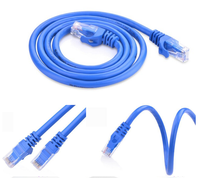 Cable Ethernet con Conectores Niquelados para Uso en Computadoras
