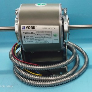 มอเตอร์ York YSK30-4Ce แกนทองแดงแท้ เสียงเบา แกนคู่ อะไหล่เครื่องปรับอากาศส่วนกลาง - Product Image 3