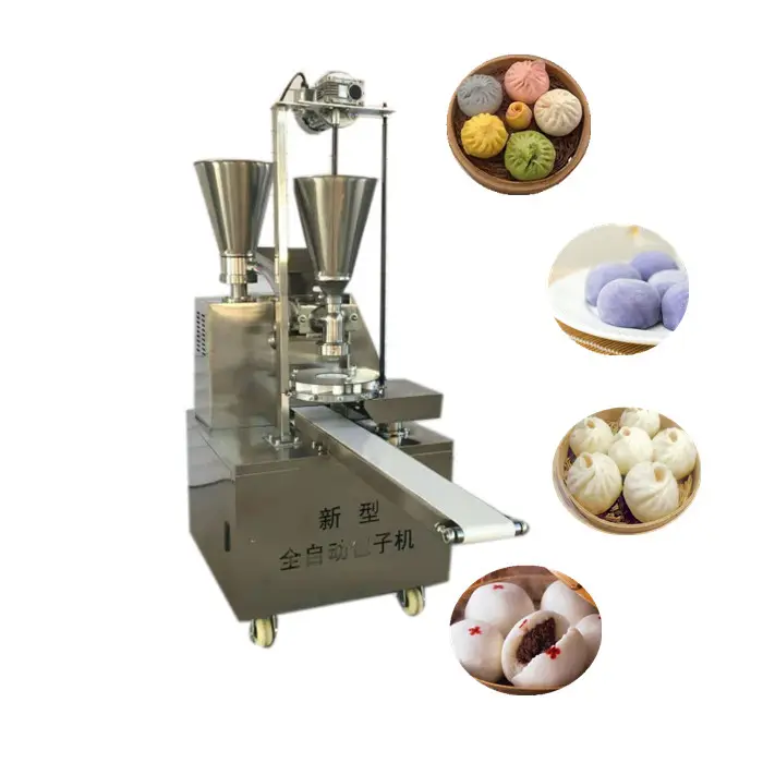 Baozi-máquina de fabricación automática de moños rellenos, máquina para hacer moños