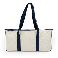 Sac fourre-tout de Mahjong occidental personnalisé Sac de transport en cuir de nylon avec poignées d'épaule