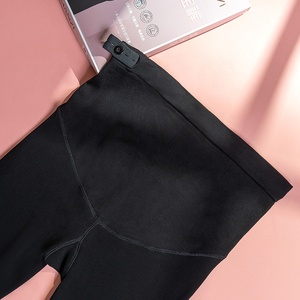 <span class=keywords><strong>Femme</strong></span> <span class=keywords><strong>enceinte</strong></span> Leggings sans couture printemps et <span class=keywords><strong>hiver</strong></span> Style une pièce entrejambe maternité noir pantalon collants - Product Image 6