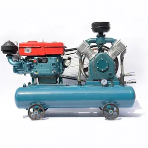 Manufacturer Low-cost Energy Saving Diesel Piston Air Compressor For Mining