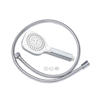 Haute qualité Double Push Lock tuyaux de plomberie eau chaude froide tuyaux anti-déflagrants Anti enchevêtrement tuyau de douche en acier inoxydable