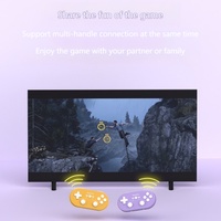 Nuevo Mini Control de Juego Inalámbrico ShanWan 2024, Control de Juego Micro Q37 con Bluetooth, Vibración y Doble Joystick para Android/iOS/PC