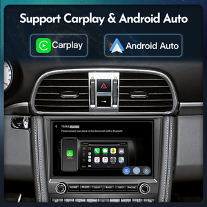 Radio de coche Android 14 con Carplay, GPS y reproductor multimedia para Porsche Cayman 911 987 Boxster 997 2005-2012, unidad principal estéreo con pantalla. - Product Image 4