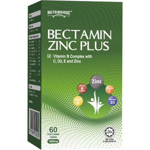 Comprimés de Vitamine B et Zinc, 60 Comprimés, Vitamine C Quotidienne pour Adultes, Végétariens, Comprimés pour le Bien-être Immunitaire - Product Image 2