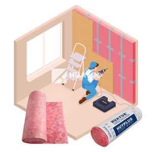 HUAYUE Industrial Design Estilo Rosa Vidro Lã Isolamento Melhor Preço no Paquistão - Product Image 6