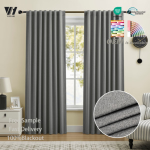 Tissu occultant 100 % personnalisable, écologique, en <span class=keywords><strong>organza</strong></span> tissé à motif gaufré en forme d'épi de blé, ignifuge et imperméable - Product Image 3