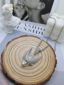 Bijoux tendance hip-hop viking nordique en gros <span class=keywords><strong>pendentif</strong></span> en forme de <span class=keywords><strong>sanglier</strong></span> et d'aigle avec zircon et laiton pour vêtements de fête pour hommes et femmes - Product Image 3