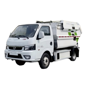 Camion compacteur à chargement automatique Dongfeng Tianjin, moteur diesel Euro 3, transmission automatique, collecte des déchets - Product Image 1