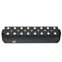 AOPU 16 projecteurs LED 5W 3-en-1 à tête mobile, 8 projecteurs laser RGB à tête mobile pour scène de discothèque