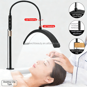 Lampe cosmétique à pince 20W, lampe électrique <span class=keywords><strong>pour</strong></span> cils, lampe LED portable demi-lune, éclairage photographique <span class=keywords><strong>pour</strong></span> salon de beauté - Product Image 2
