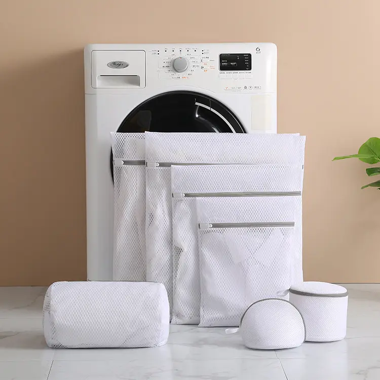ขายร้อนขนาดเล็กและขนาดใหญ่ตาข่ายพับซักผ้าซักรีดกระเป๋าคุณภาพดีซักรีดกระเป๋าเดินทางเสื้อผ้าถุงแยก