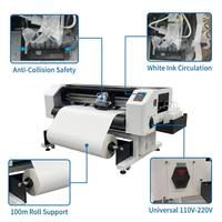 Impresora DTF A3, Máquina de Impresión por Transferencia de Calor Directa a Película para Tela de Poliéster y Algodón, Plotter de Inyección de Tinta Inteligente