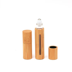 Flaconi Roll-on Personalizzati per Oli Essenziali 5ml, Flacone Roll-on in Bambù all'Ingrosso per Profumi 10ml - Product Image 3