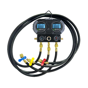 Kit Manometro Digitale per Refrigerante per Sistemi di Condizionamento Auto e Domestici, Manometro per Test Pressione Refrigerante con Tubo di Carica - Product Image 5