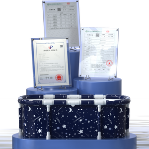 <span class=keywords><strong>Baignoire</strong></span> à glace pliable portable pour les athlètes et la récupération, <span class=keywords><strong>baignoire</strong></span> à immersion froide pour adultes avec couverture isolante et pompe de vidange - Product Image 3