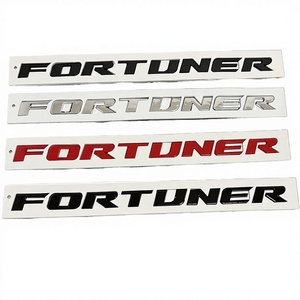 สติกเกอร์ตัวอักษร FORTUNER แบบ 3 มิติ ABS คุณภาพสูง หนา 0.5 มิล ยี่ห้อ XTX รับประกัน 1 ปี สำหรับติดกระจังหน้า ฝากระโปรงหน้า ฝากระโปรงท้ายรถยนต์ - Product Image 3