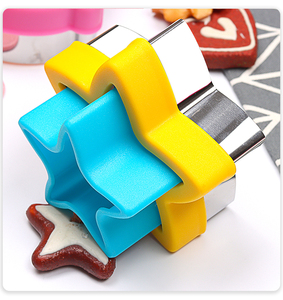 Ensembles de découpeurs et scelleurs de sandwichs, machine à sandwichs, <span class=keywords><strong>emporte</strong></span>-pièces pour pain et biscuits, formes cœur, carré, cercle, dinosaure, moule DIY pour garçons et filles - Product Image 6