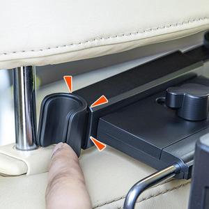 Mesa Plegable para Asiento Trasero de Coche, Escritorio para Portátil, Organizador para Asiento Trasero de Vehículo, Bandeja para Comer, Soporte para <span class=keywords><strong>Teléfono</strong></span> Móvil - Product Image 3