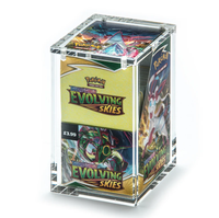 Étui magnétique en acrylique pour boîte de boosters Pokémon – Étui de protection premium en acrylique pour présentoir