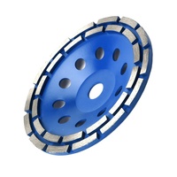 Meule diamantée en métal TGS en forme de coupelle, 100-180 mm, abrasif extra fin pour le débavurage du granit, de la céramique et de la pierre – Offre Spéciale