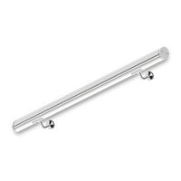 Better Choice Garde-corps en verre de balcon moderne en acier inoxydable de haute qualité 304 316 pour escaliers