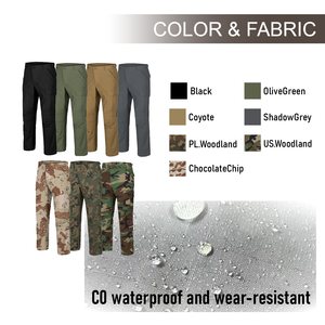 Pantalon de travail en coton KSP-BDU-PR - Pantalon de travail respirant et durable pour hommes - Pantalon de travail ample et confortable pour hommes - Product Image 3