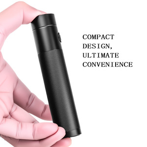 Uv365 Black Mirror Purple Light <b>Flashlight</b> Rechargeable Battery Portable For Pet Detection Banknote Verification Anti - Product Image 4