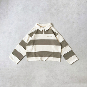 Custom Embroidery Logo Men 100% Cotton Stripe <b>Shirts</b> High Quality <b>Patchwork</b> Long Sleeve Design Button Stripe Long Sleeve T-<b>Shirt</b> - Product Image 1