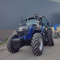 Tracteurs diesel à double roues arrière Yto 200HP-260HP neufs de Chine pour l'agriculture, certifiés CE, 4 roues motrices avec cabine