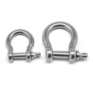 Thép không gỉ 316 biển gian lận giả mạo cung Neo còng 5mm vít pin Châu Âu loại <span class=keywords><strong>D</strong></span> Vòng xiềng xích du thuyền thuyền phần cứng - Product Image 6