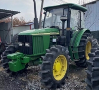 Tracteur agricole John Deer 4 roues d'occasion avec cabine 90hp 95hp 100hp à vendre avec l'année de production 2016 - 2021
