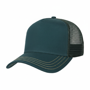 Gorra Trucker de 6 Paneles Personalizada de Alta Calidad, Estilo Béisbol, Impermeable, Transpirable, con Paneles de Lona, Algodón y Malla, con Logotipo - Product Image 1