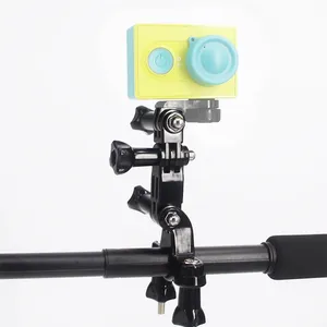 High Quality Bike Camera Roll Bar Mount With 3-way Adjustable Pivot Arm For Sport Camera Accessories GP02